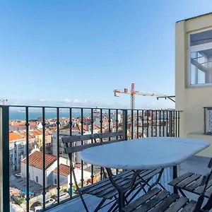Apartment Amidst The Rooftops Of, Lissabon